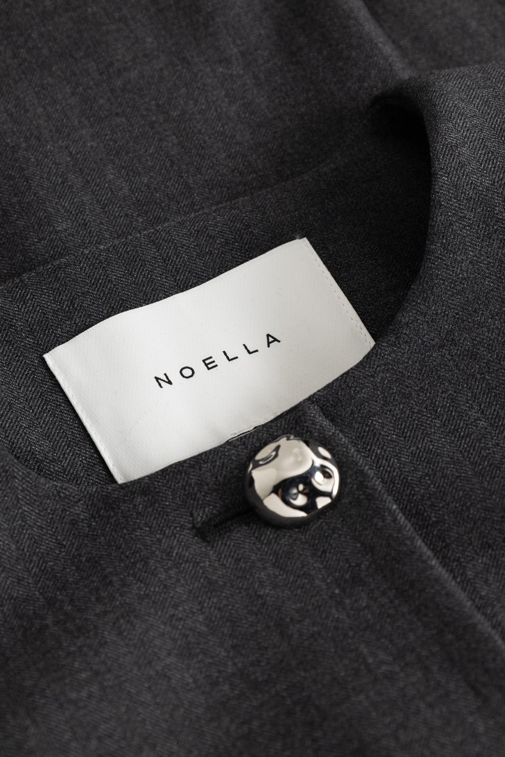 N-Kasaundra Blazer Grey Herringbone