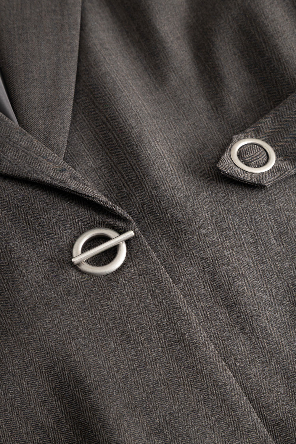 N-Marice Blazer Brown Herringbone