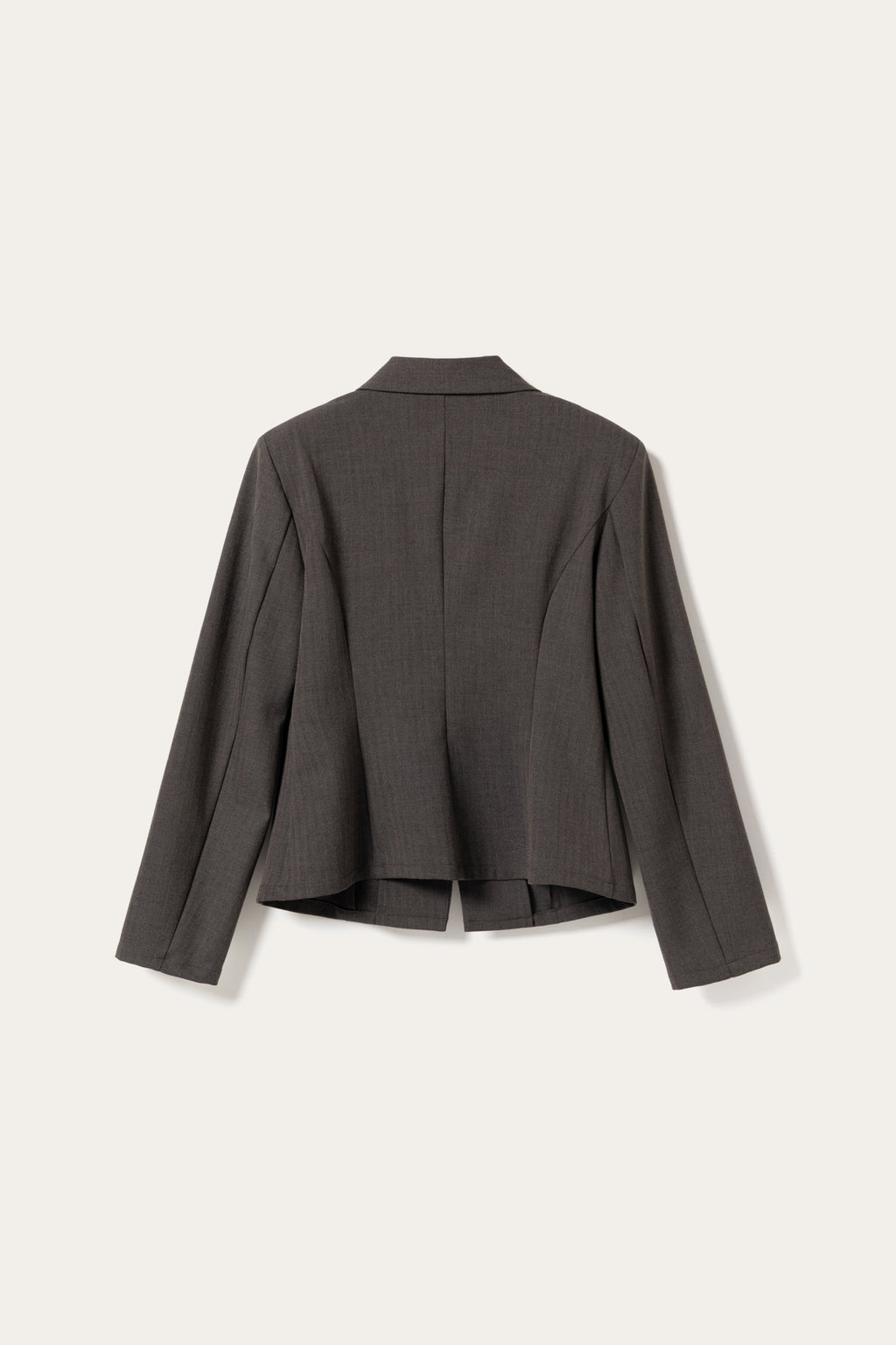 N-Maelle Shirt Brown Herringbone