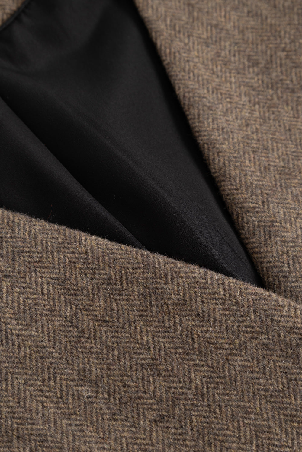 N-Mallie Blazer Brown Herringbone