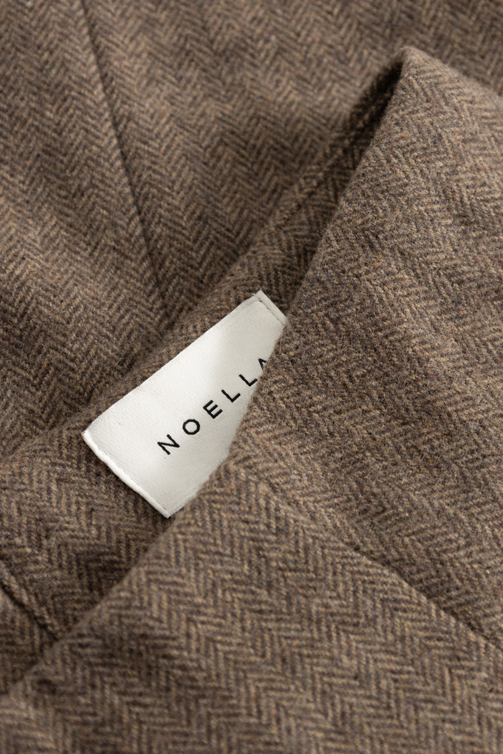 N-Maybelle Skirt Brown Herringbone