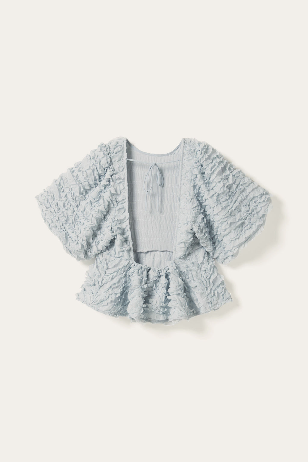 N-Marisa Blouse Dusty Blue