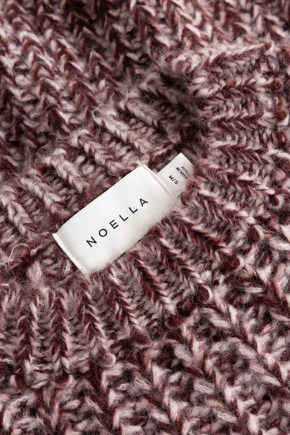 N-Lakisha Knit Burgundy Rose Mix