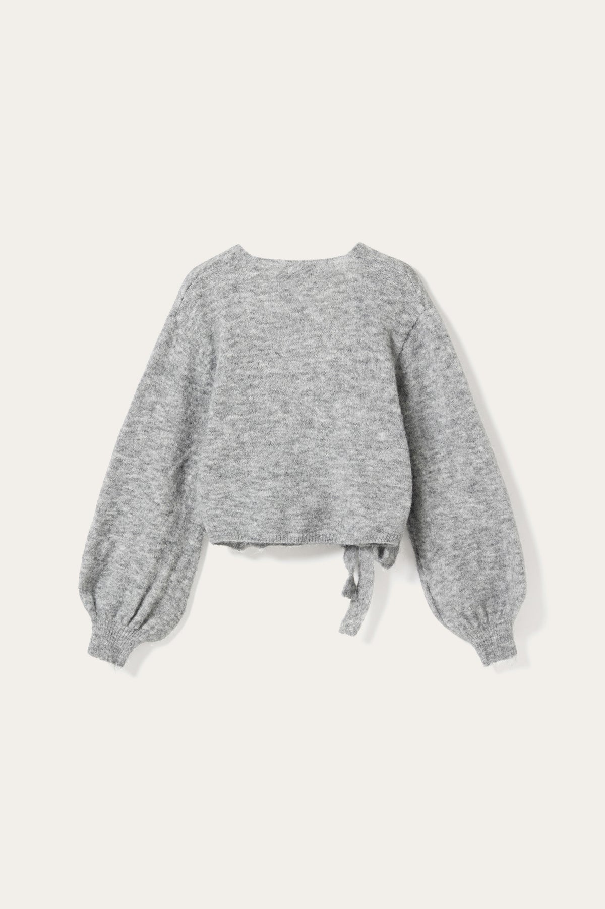 N-Maelee Knit Cardigan Medium Grey Melange