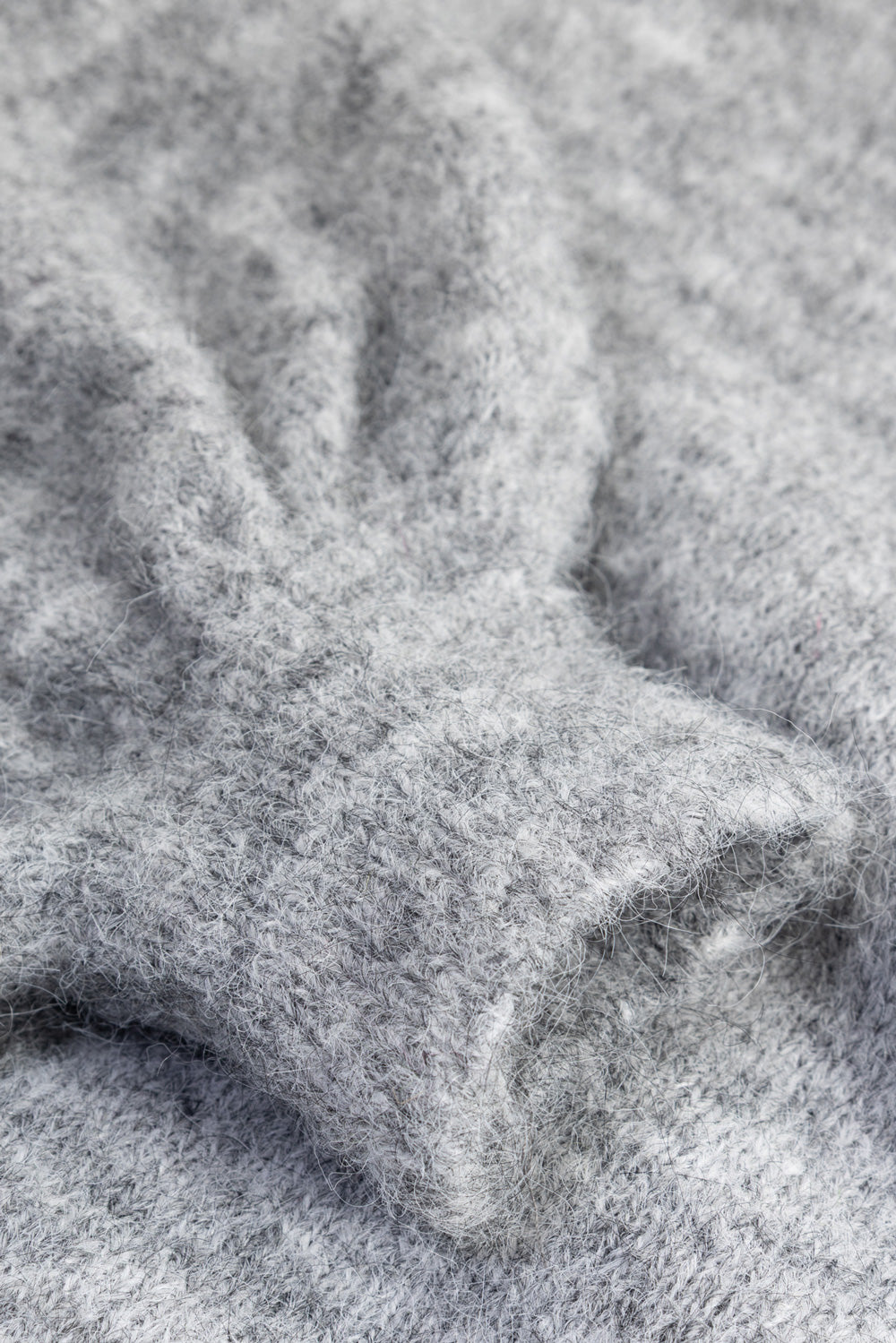 N-Maelee Knit Cardigan Medium Grey Melange