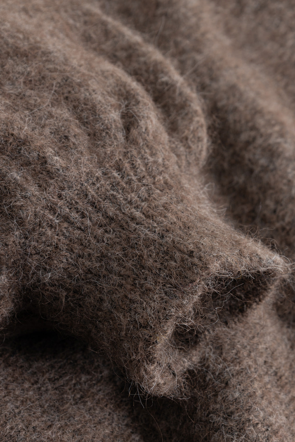 N-Maelee Knit Cardigan Timber Brown Melange