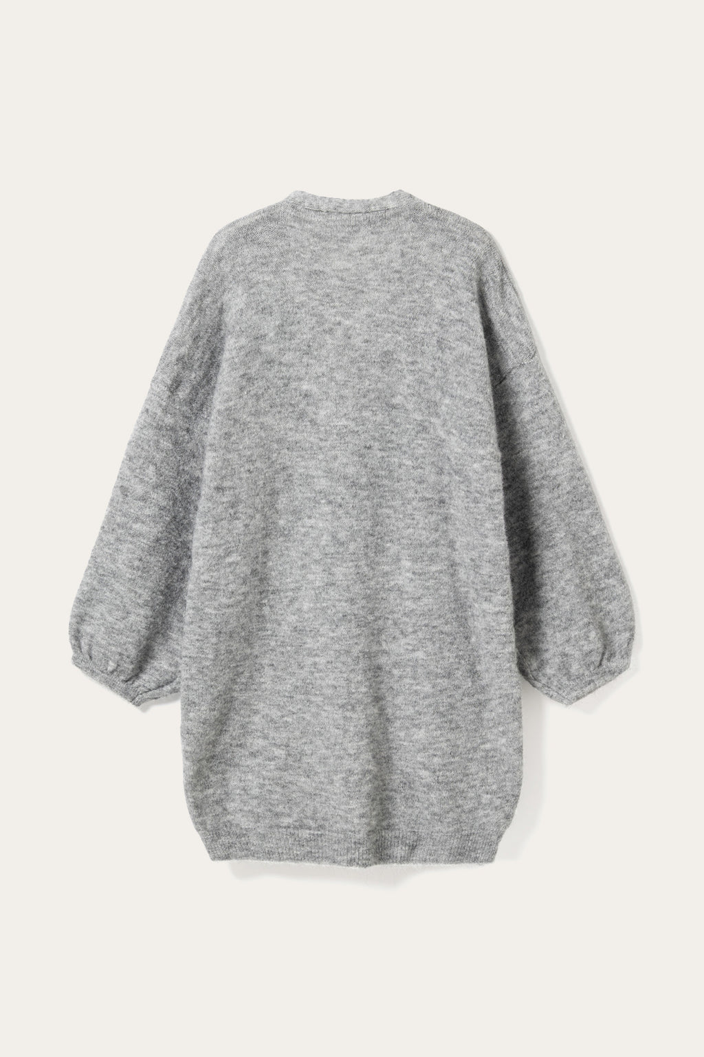 N-Maricela Knit Cardigan Medium Grey Melange