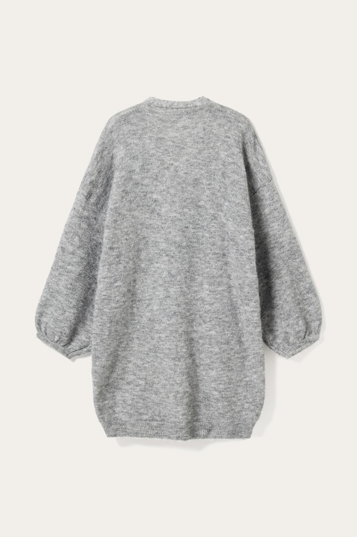 N-Maricela Knit Cardigan Medium Grey Melange