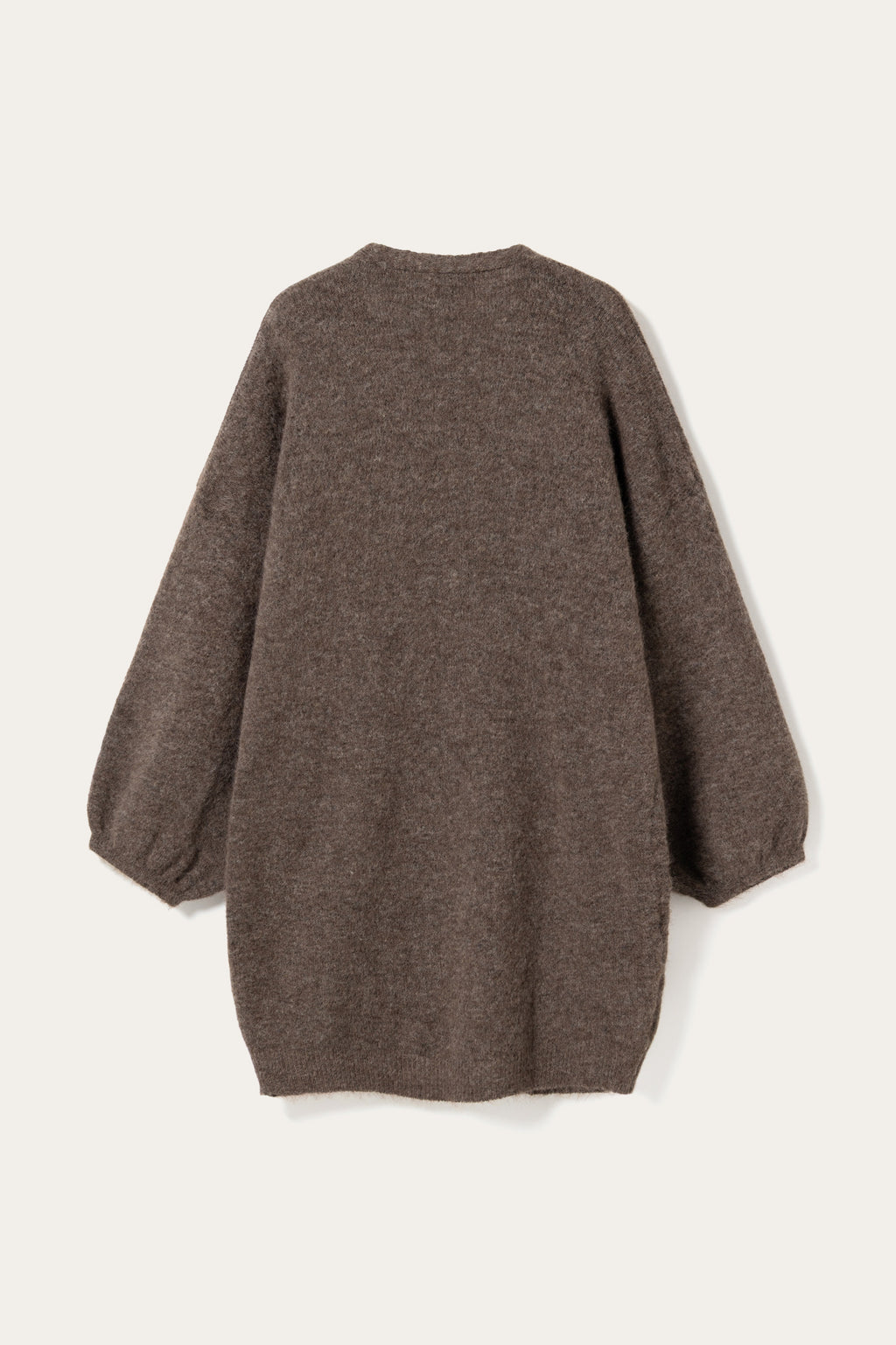 N-Maricela Knit Cardigan Timber Brown Melange
