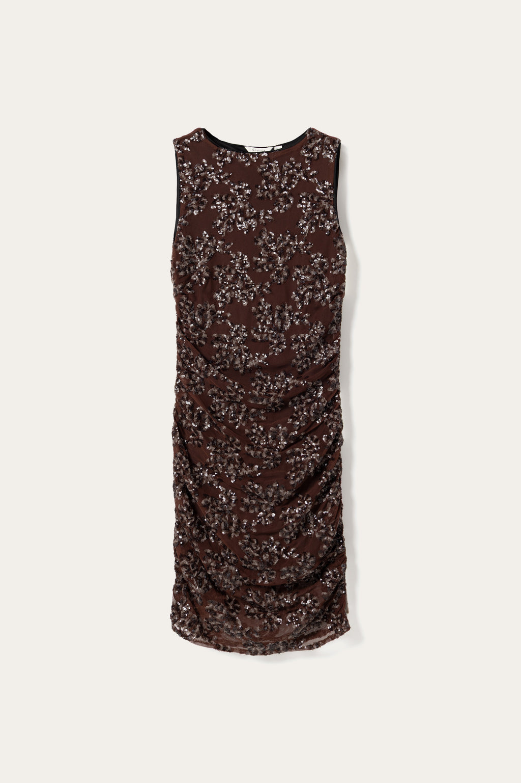 N-Lavinia SH Dress Medium Brown