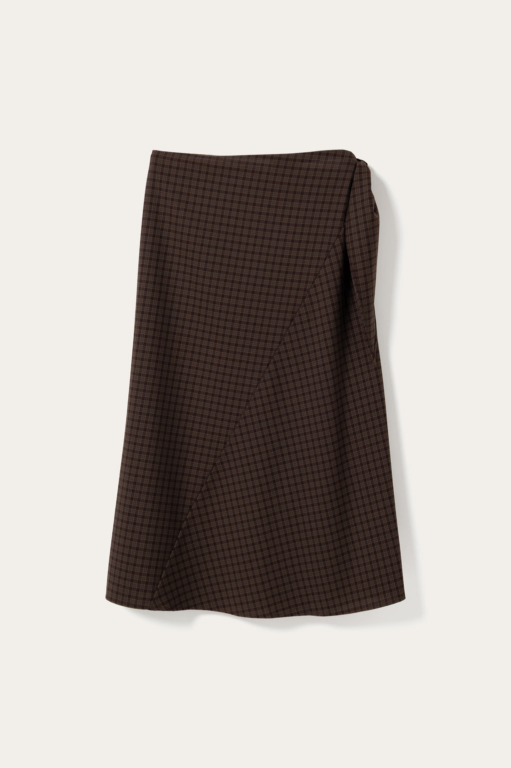 N-Mitty Skirt Devana Brown Check