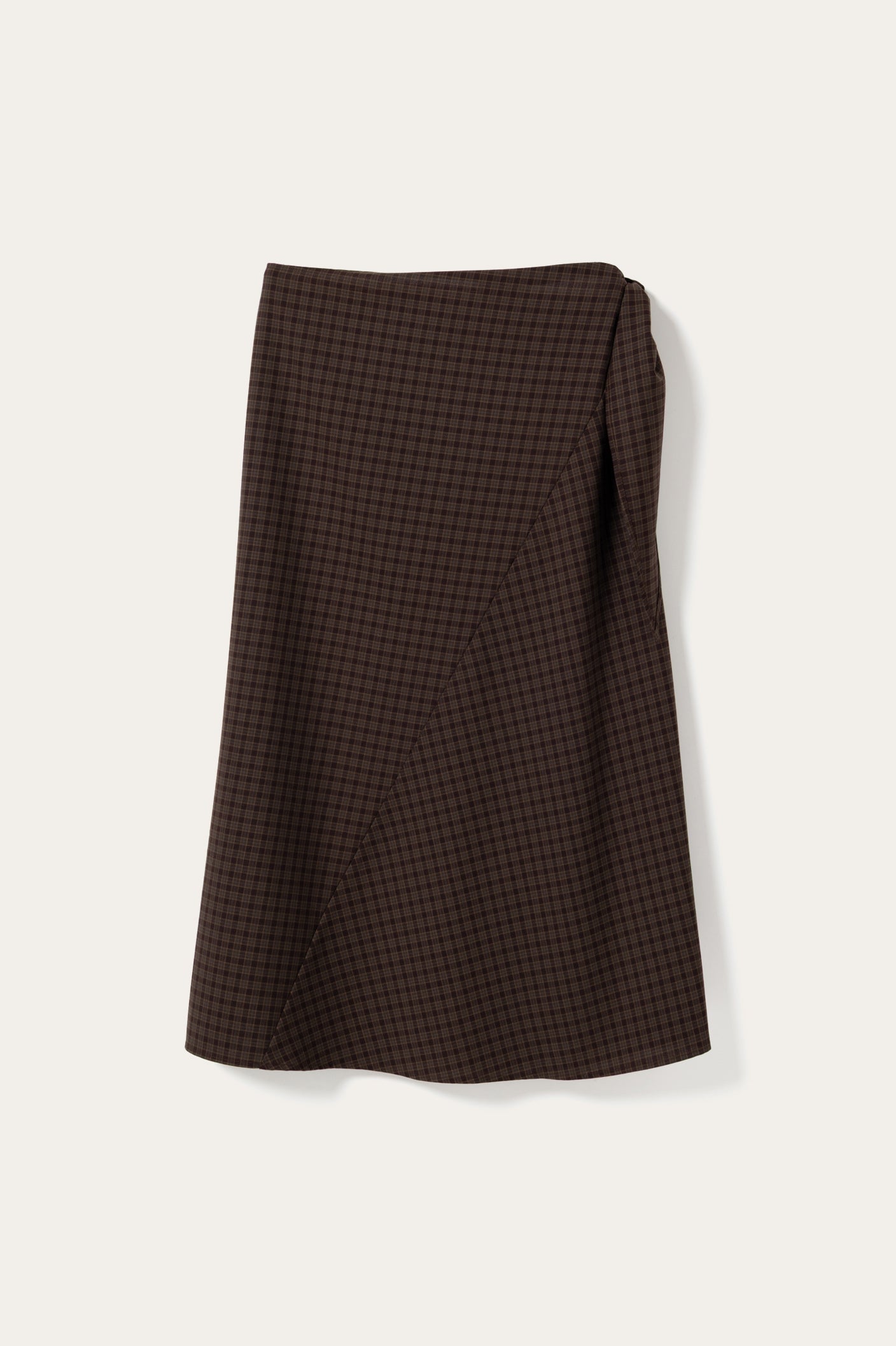 N-Mitty Skirt Devana Brown Check