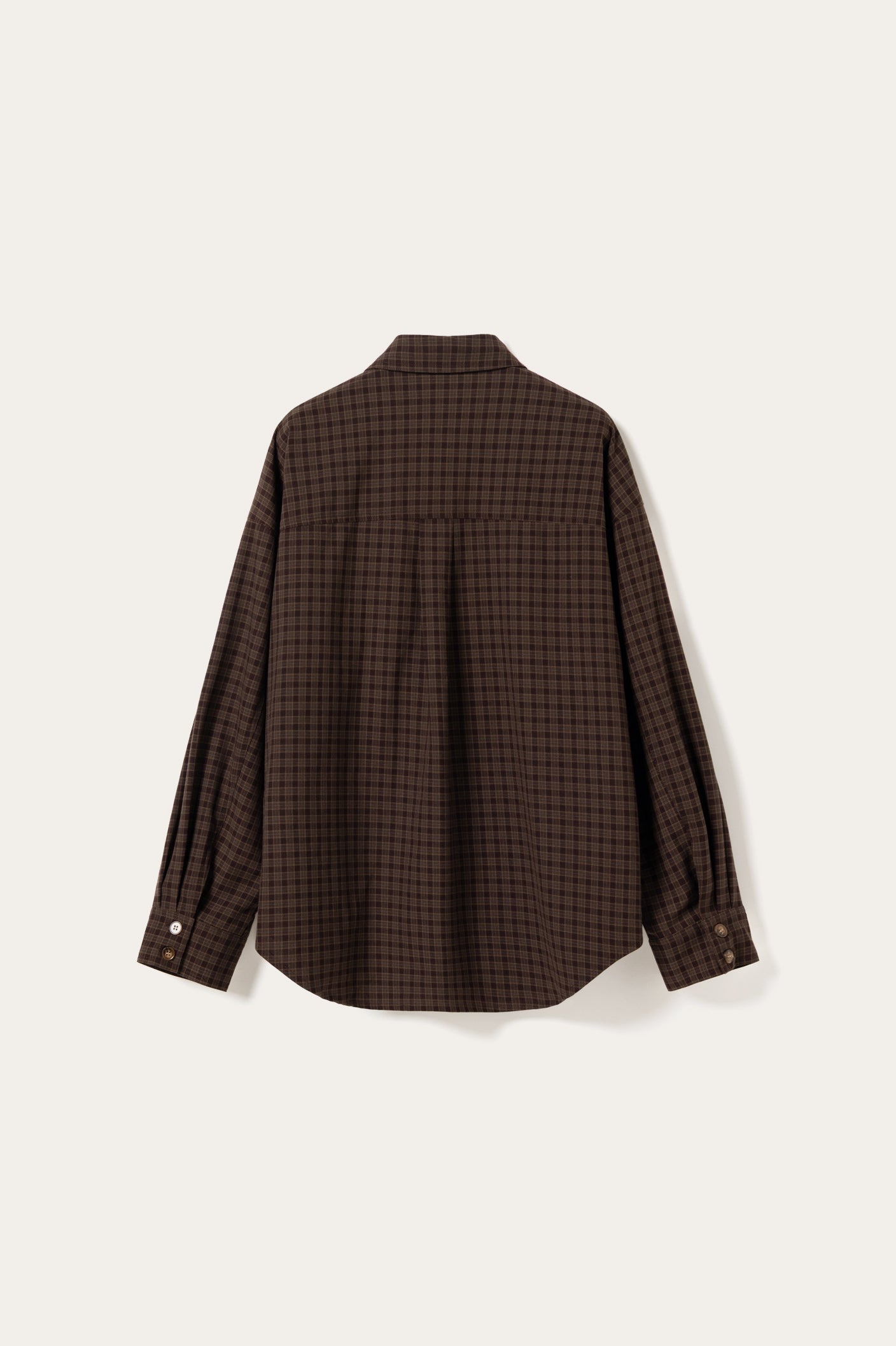 N-Lisa Shirt Devana Brown Check