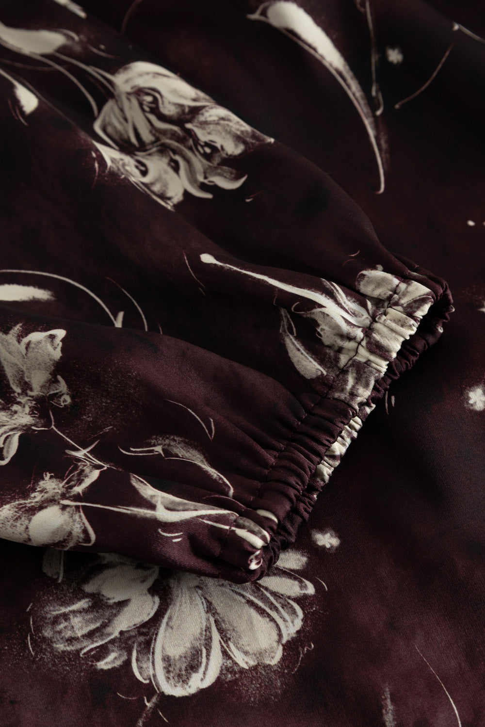 N-Lilith Maxi Dress Dovie Burgundy Print