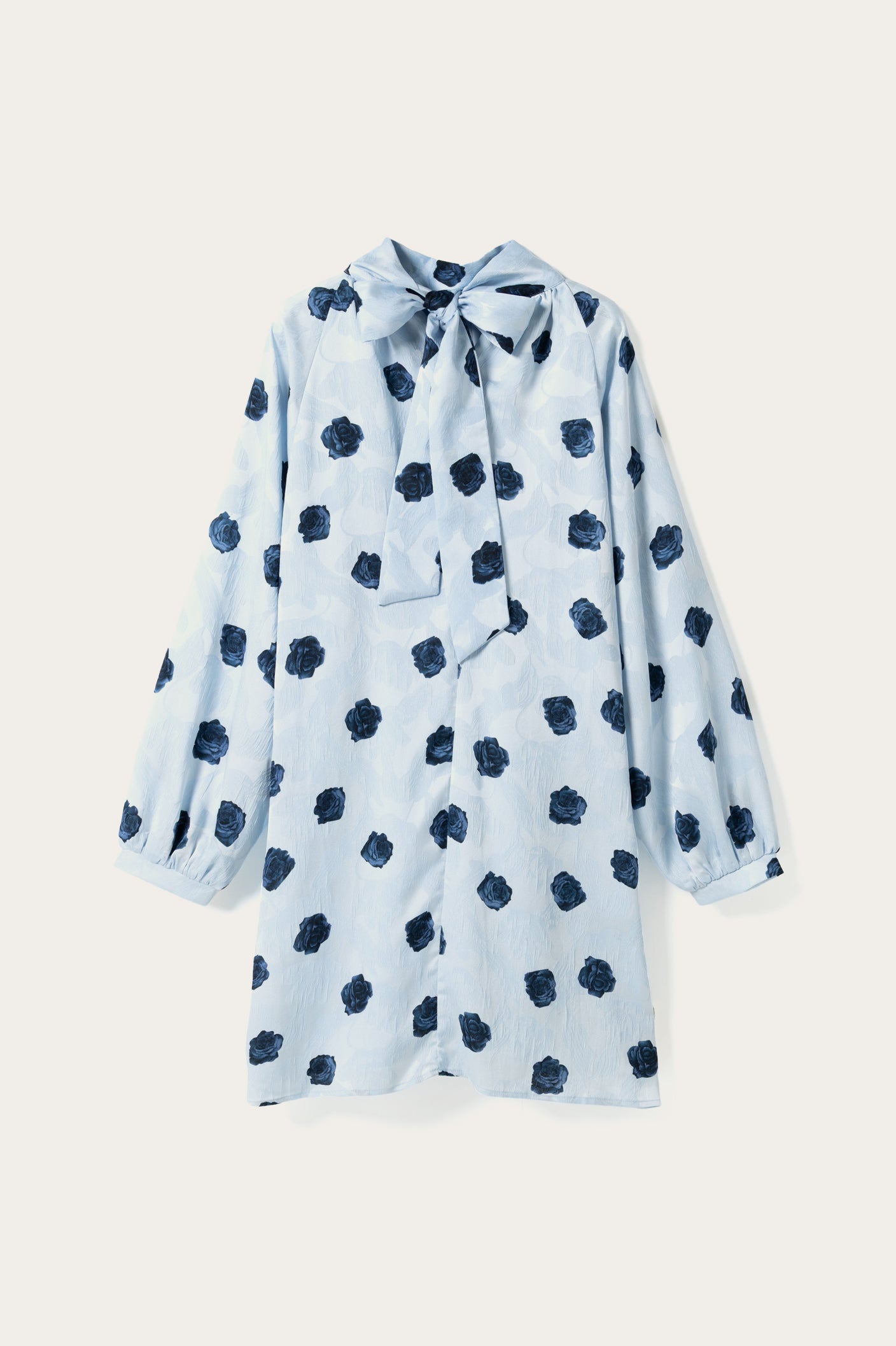 N-Lorenia Dress Delice Blue Print