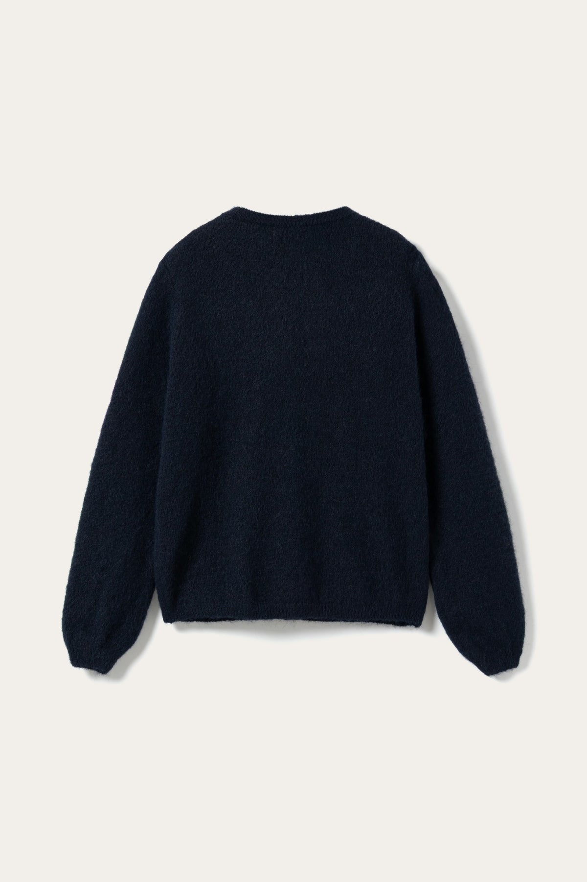N-Mertice Knit Cardigan Navy