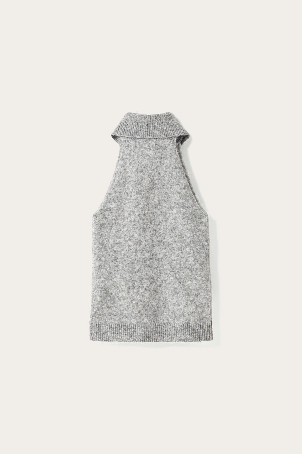 N-Lajoianna Knit Top Medium Grey Mel.