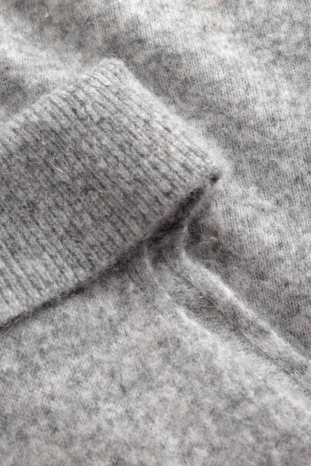 N-Lajoianna Knit Top Medium Grey Mel.