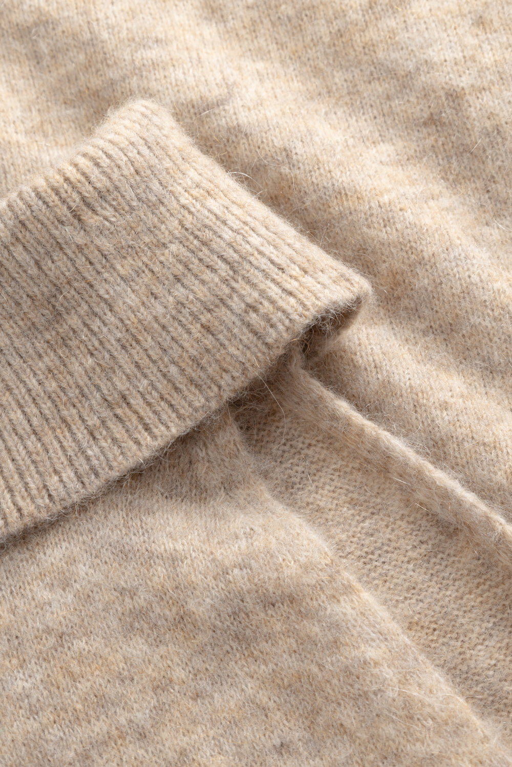N-Lajoianna Knit Top Oatmeal Melange