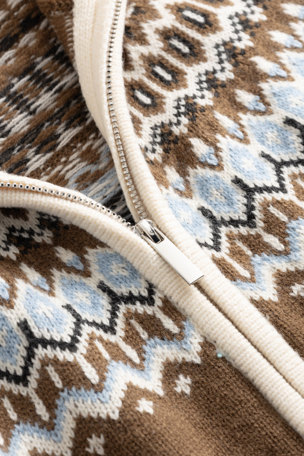 N-Marcenia Knit Cardigan Brown Mix