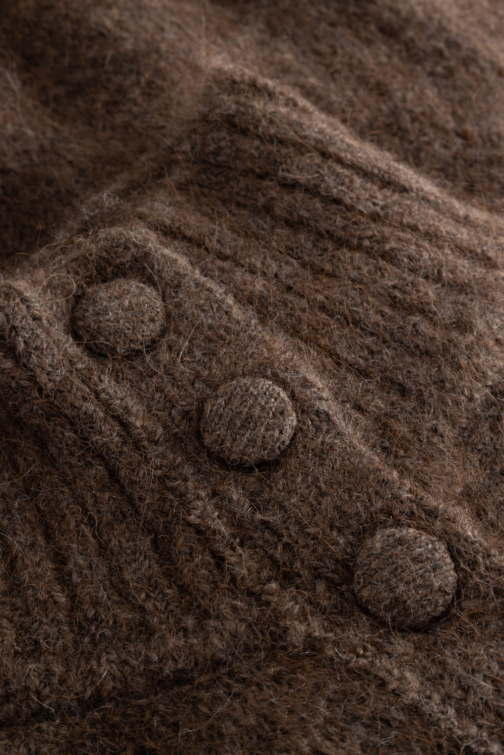 N-Margeaux Knit Timber Brown Melange