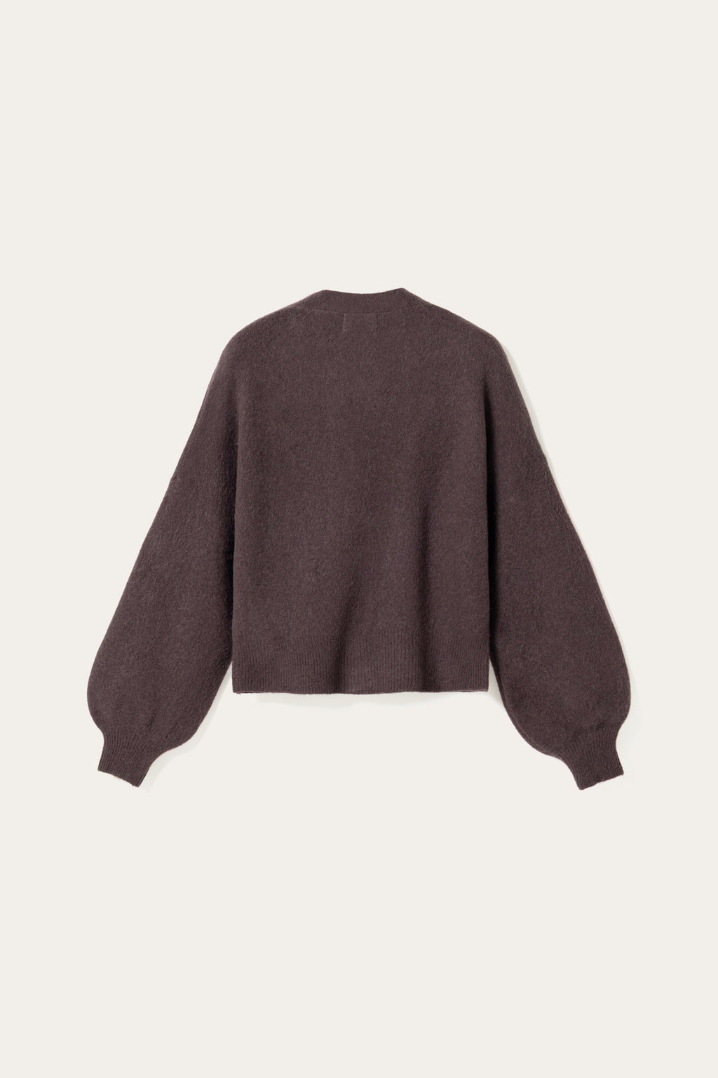 N-Morene Knit Cardigan Chocolate