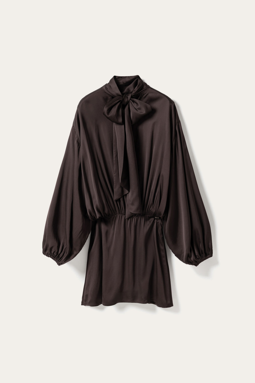 N-Melda Dress Dark Chestnut