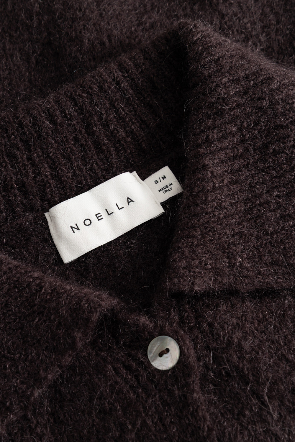 N-Makana Knit Cardigan Chocolate Brown
