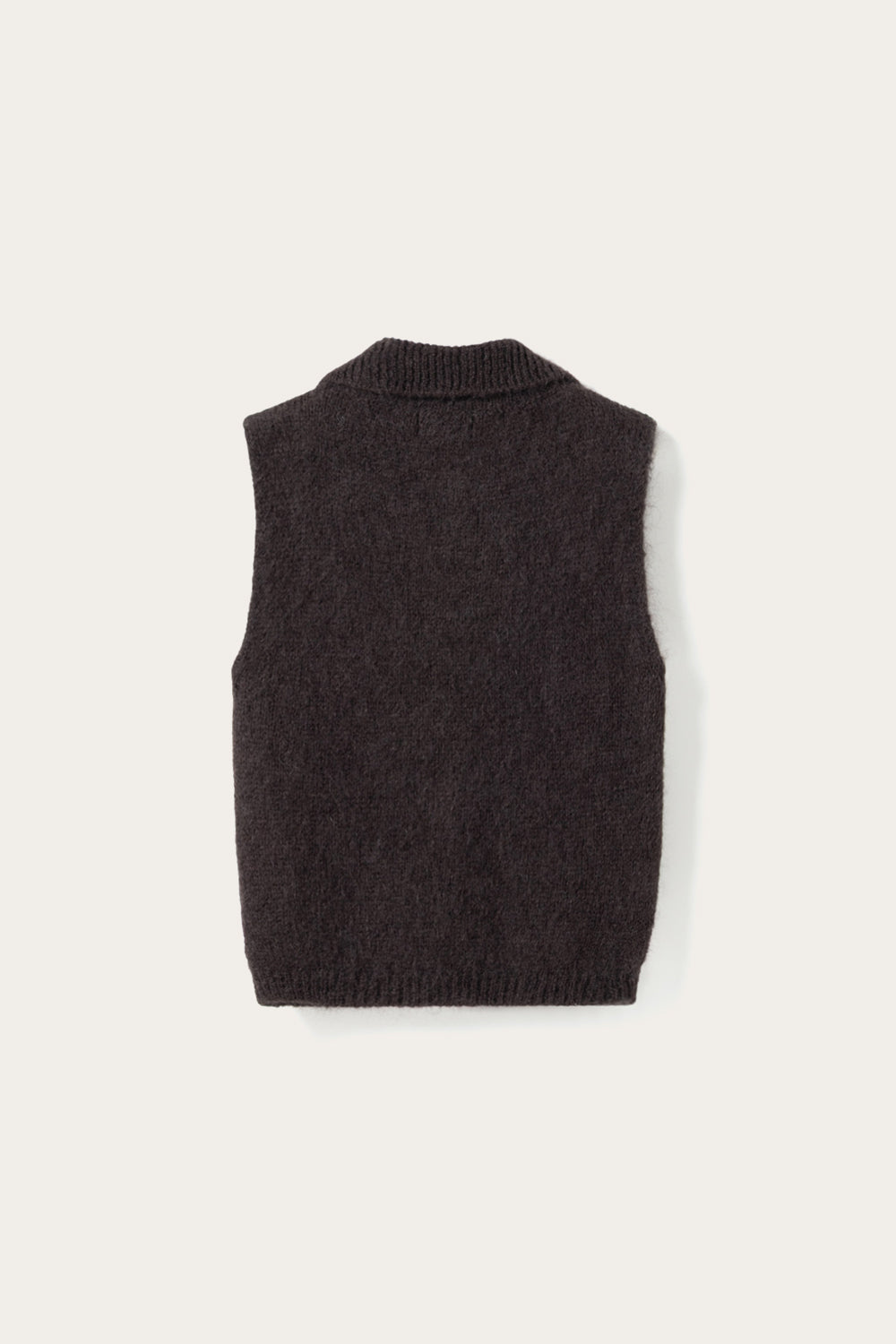 N-Makana Knit Vest Chocolate Brown