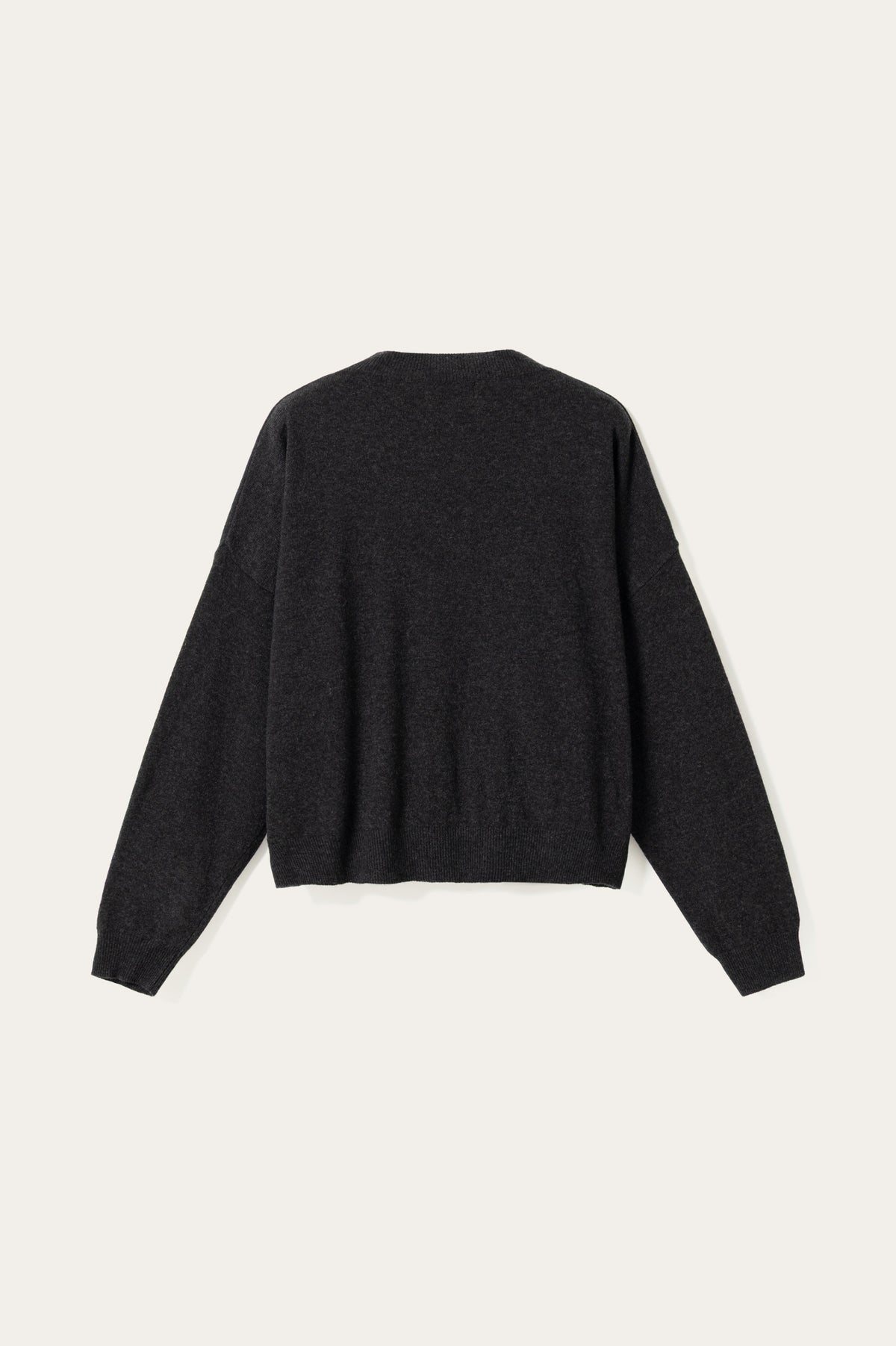 N-Marly Knit Dark Grey Melange
