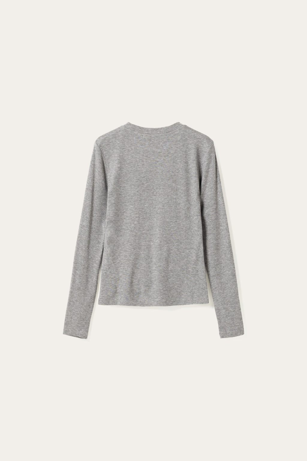 N-Lidie LS Top Medium Grey Mel.