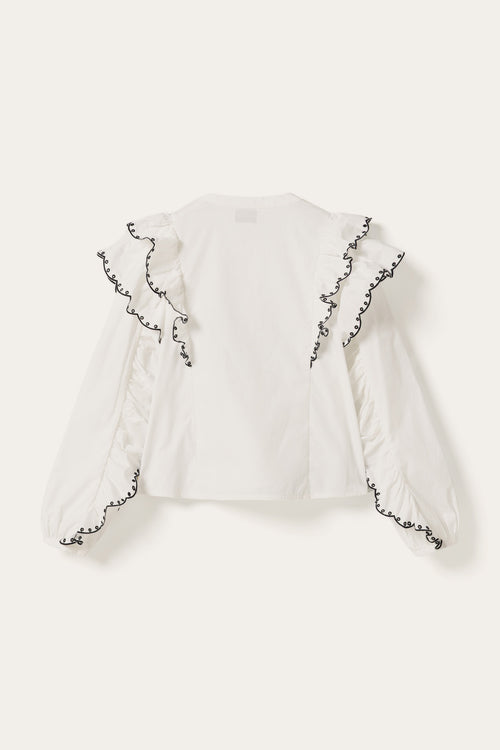 N-Lorrin Blouse White