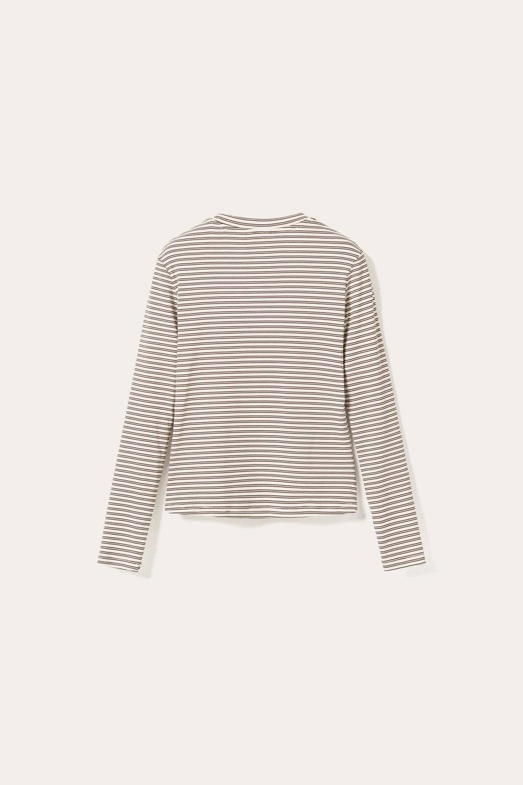 N-Lidie LS Top Offwhite Stripe