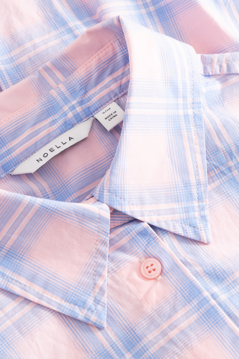 N-Marlon C Shirt Everlee Pink Check
