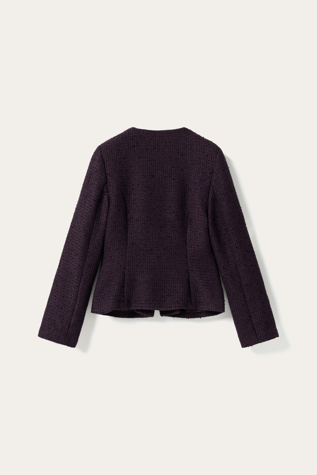 N-Kasaundra LS Blazer Dark Plum
