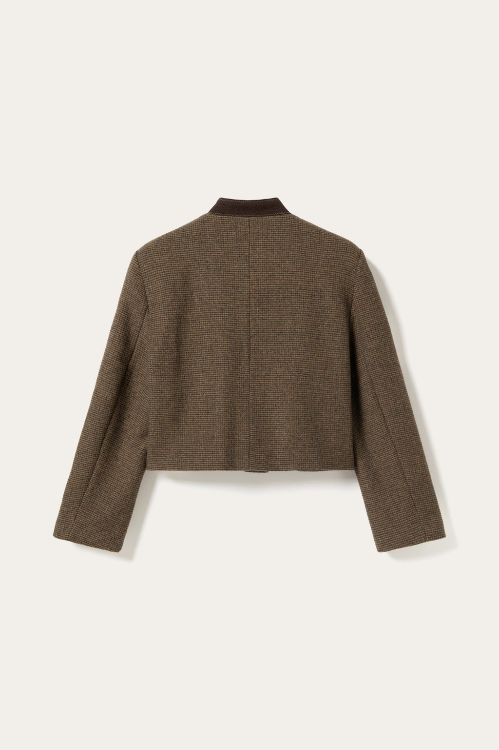 N-Nox Blazer Evalina Brown Check