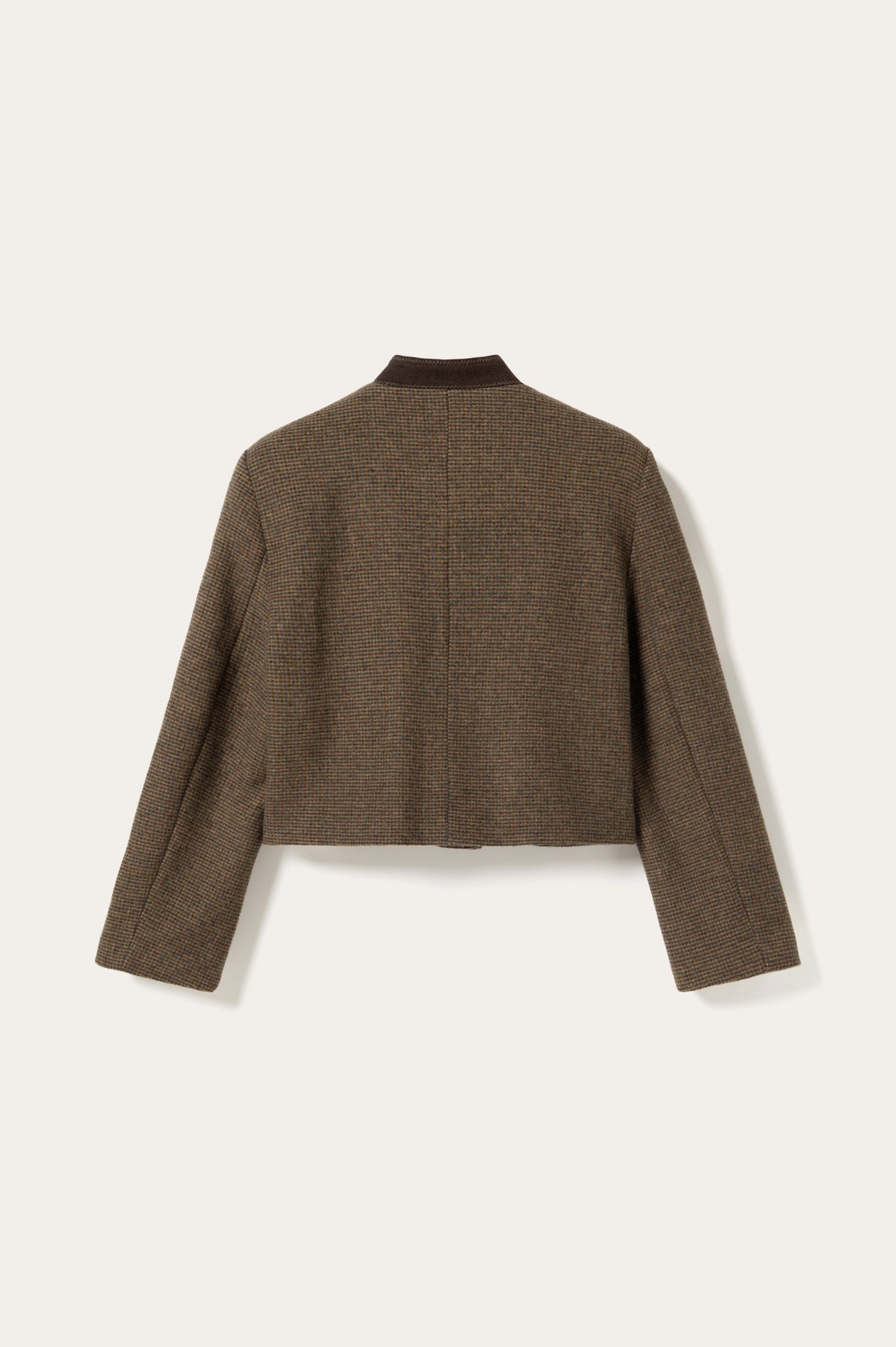 N-Nox Blazer Evalina Brown Check