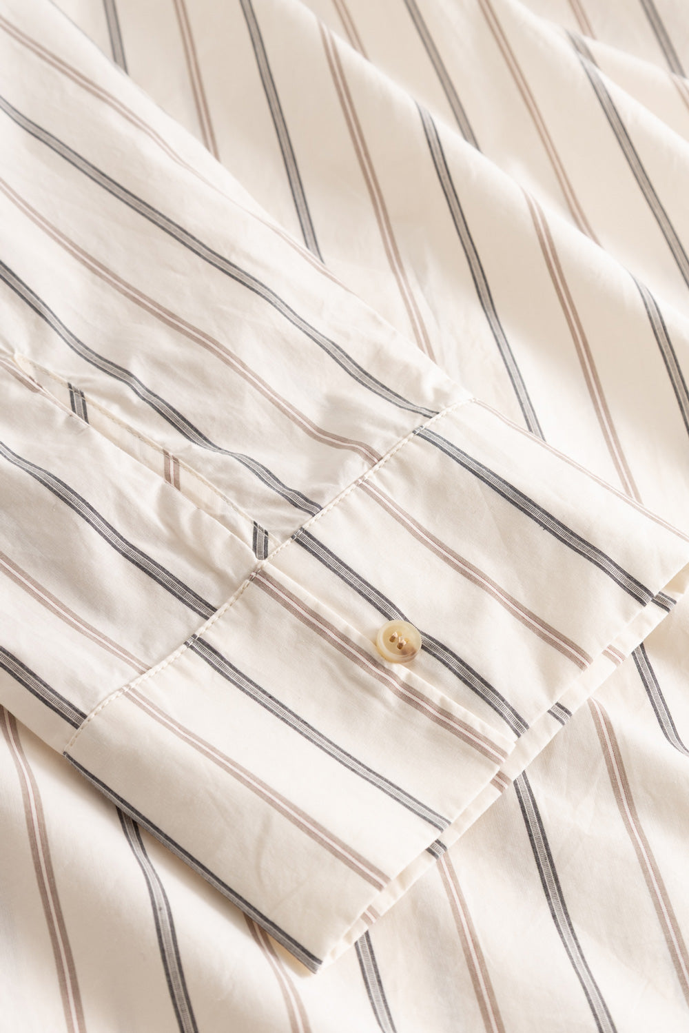 N-Lavonda Shirt Ellington White Stripe