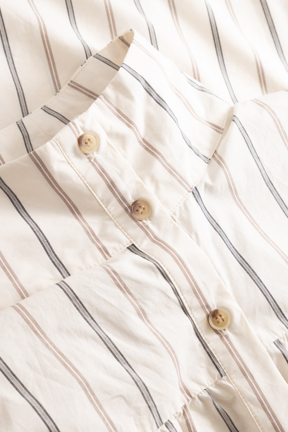 N-Naomia Shirt Ellington White Stripe