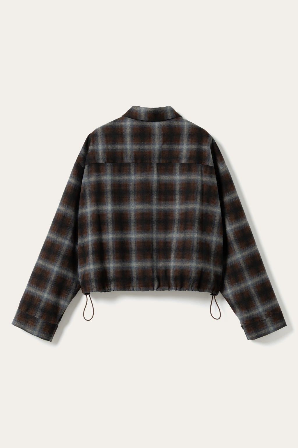 N-Nila Shirt Danne Brown Blue Check