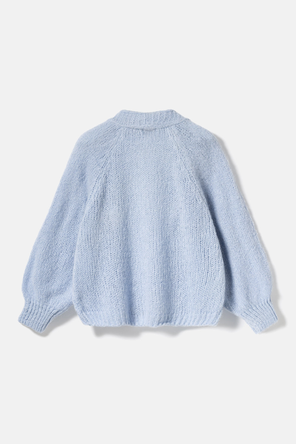 Fora Knit Cardigan Lightblue