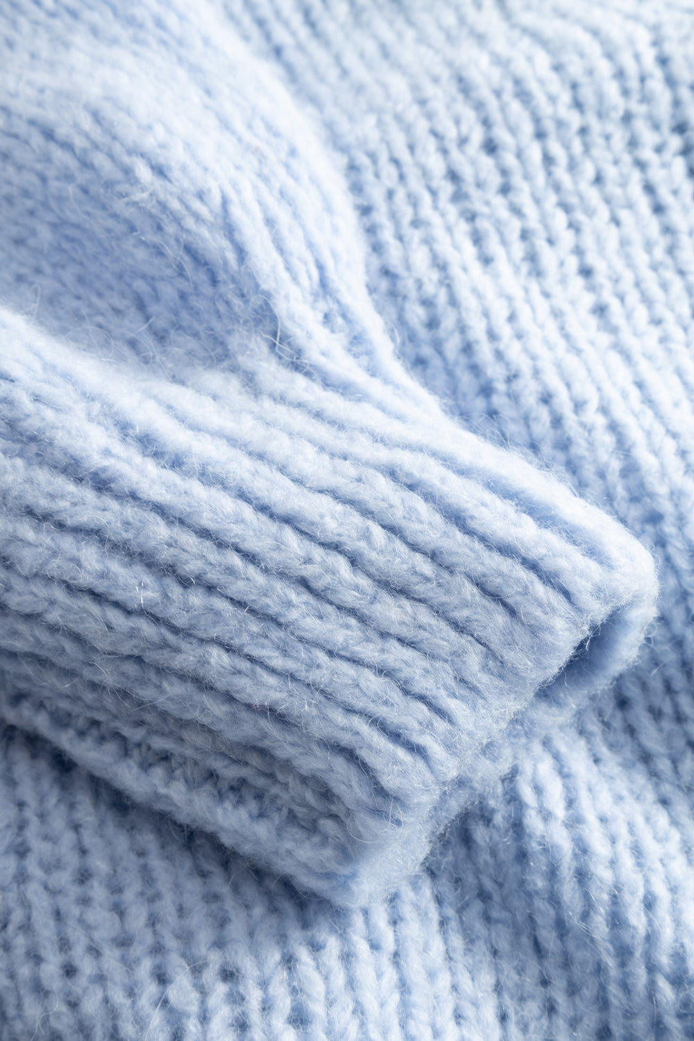Fora Knit Cardigan Lightblue