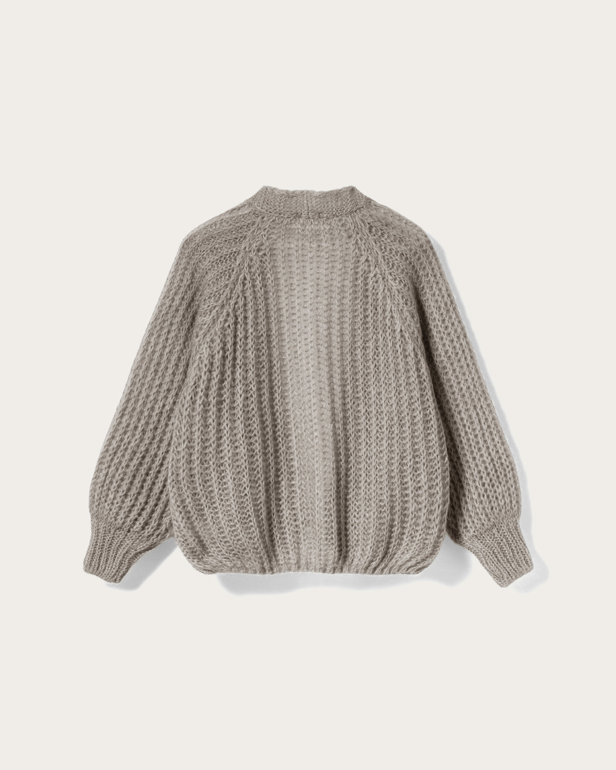 Joseph Knit Cardigan Light Grey