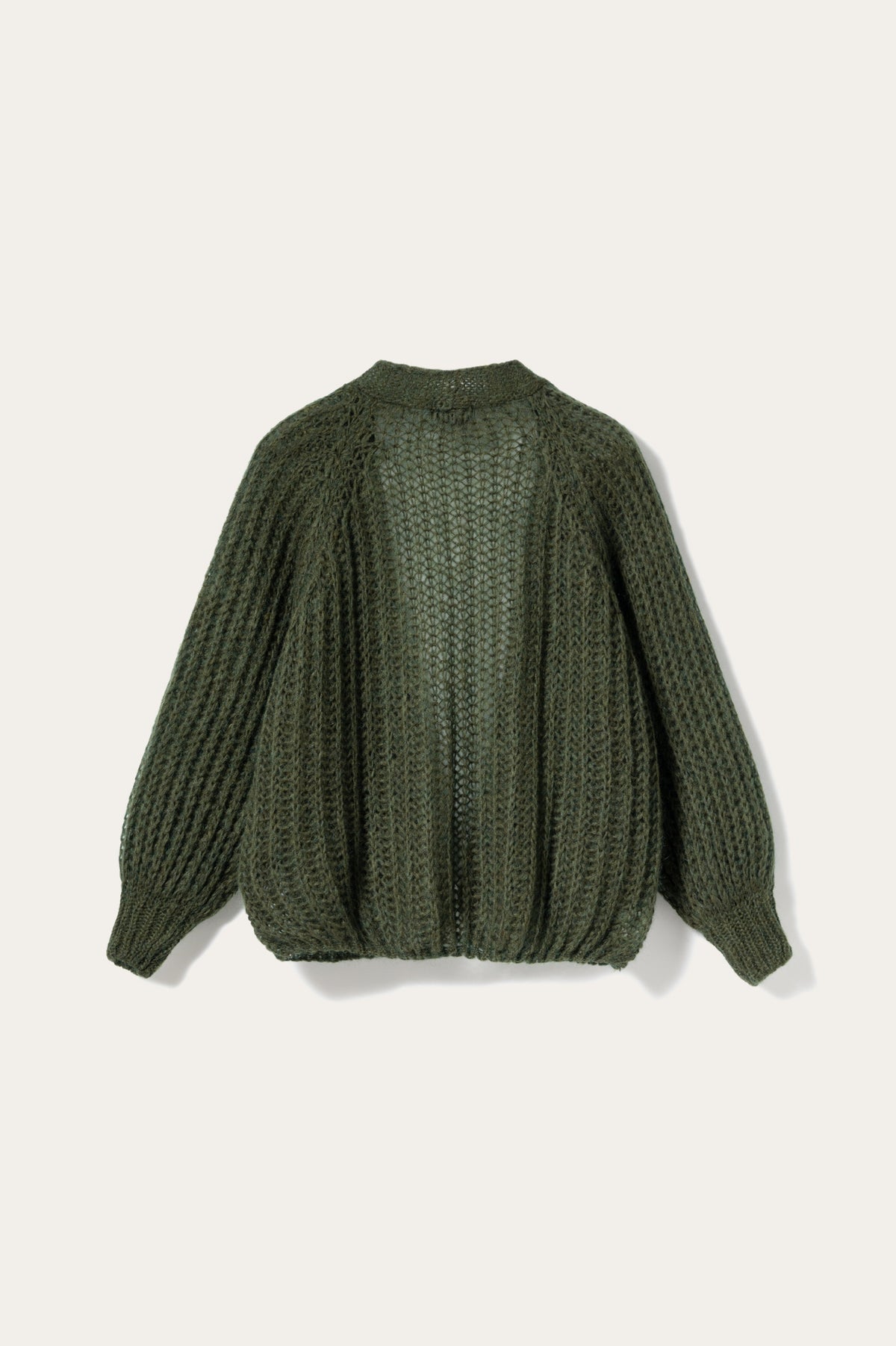 Joseph Knit Cardigan Army Green
