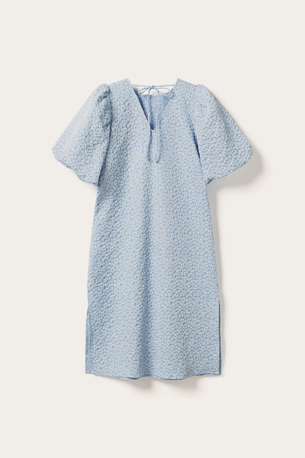 Reno Pastis Long Dress Light Blue