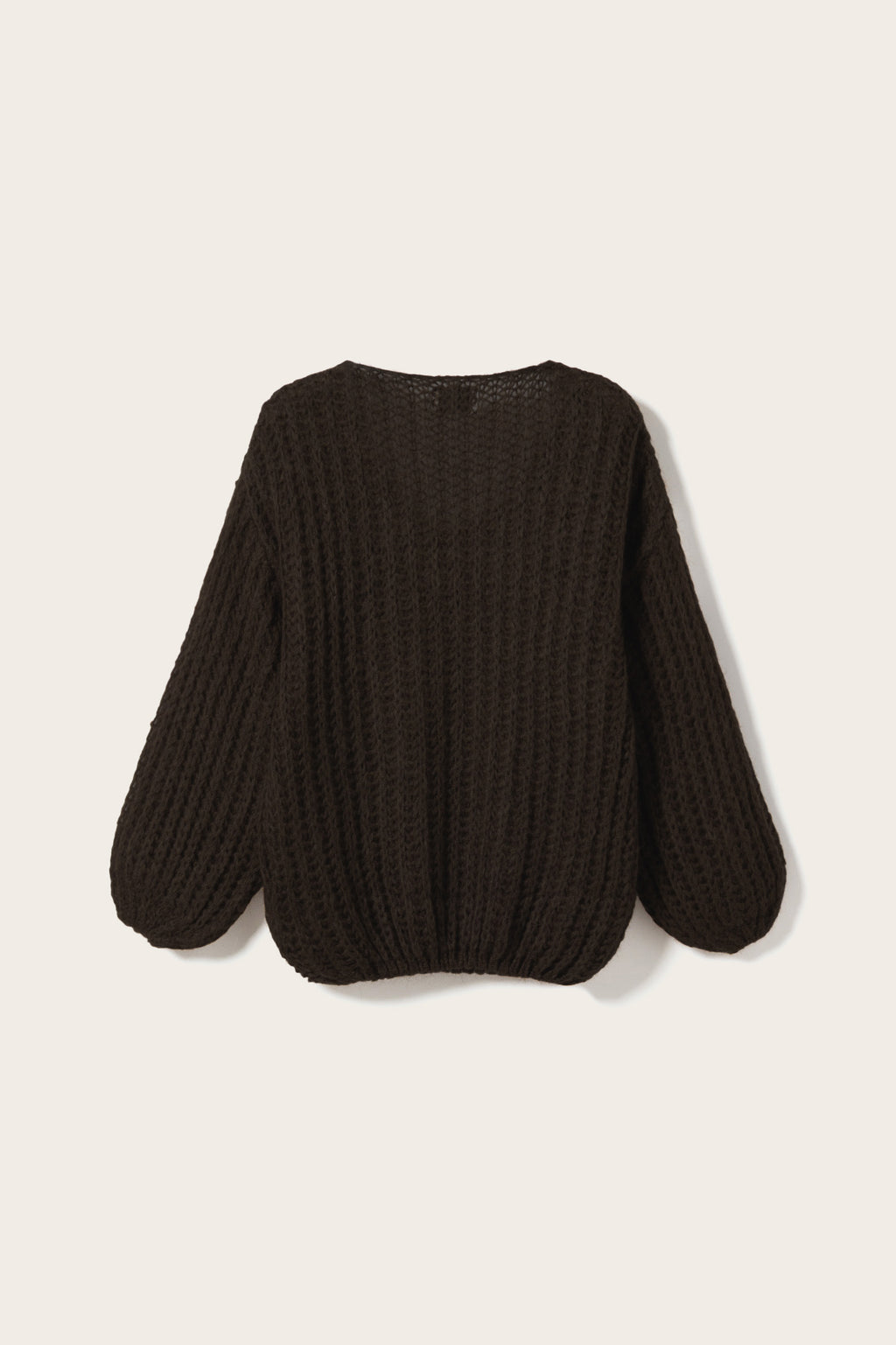 Joseph Knit Sweater Dark Brown