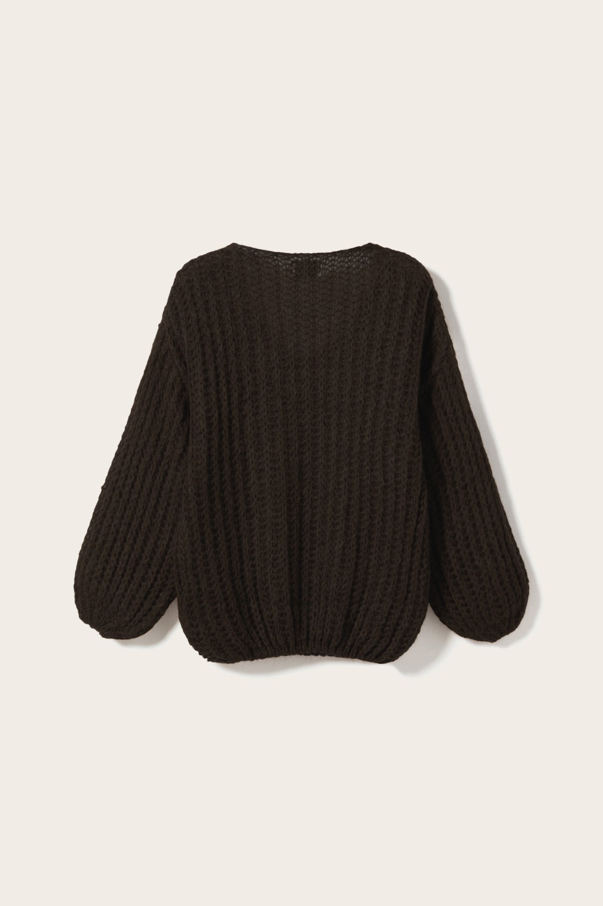 Joseph Knit Sweater Dark Brown