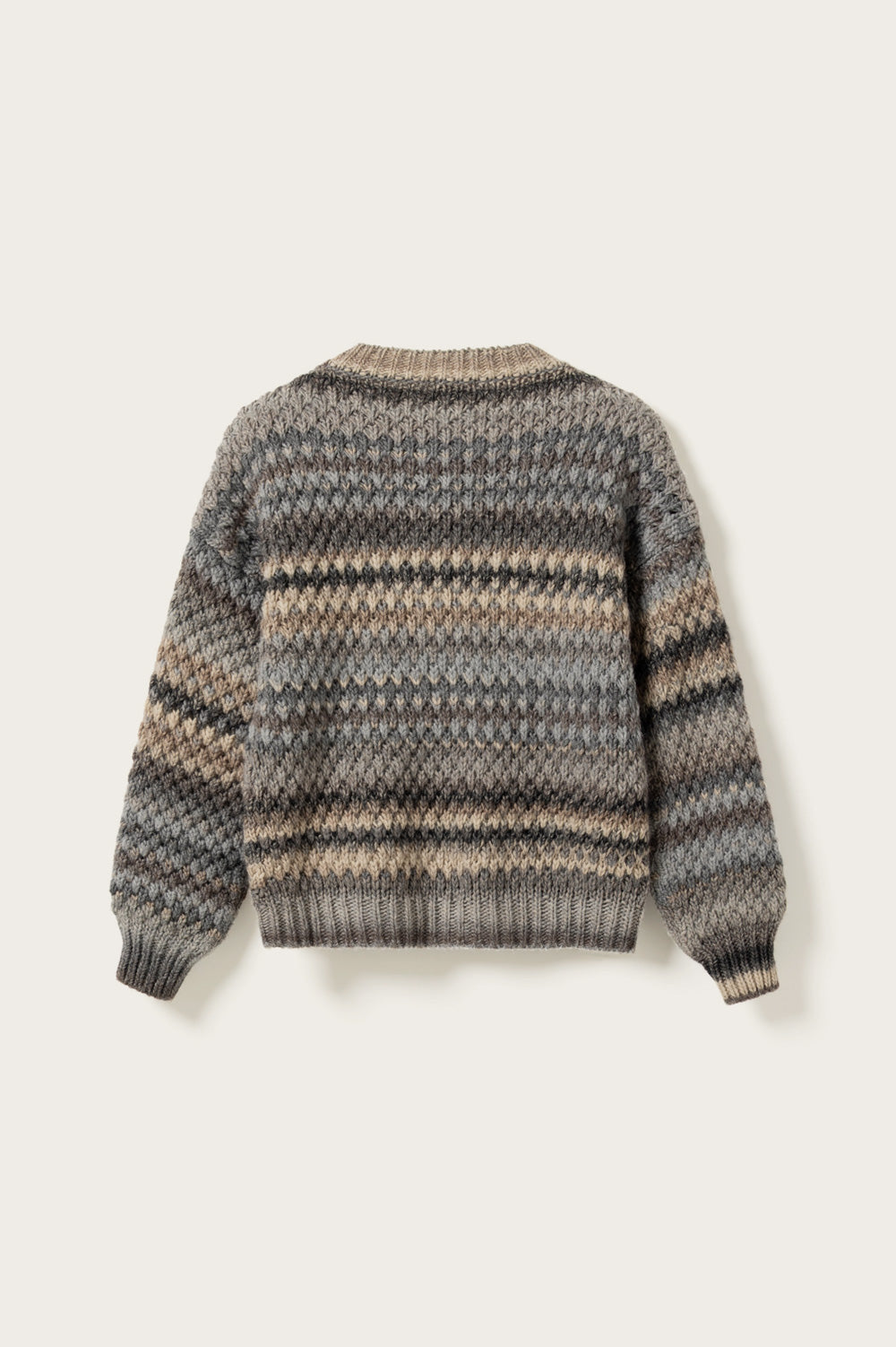 Gio Knit Sweater Light Grey Mix