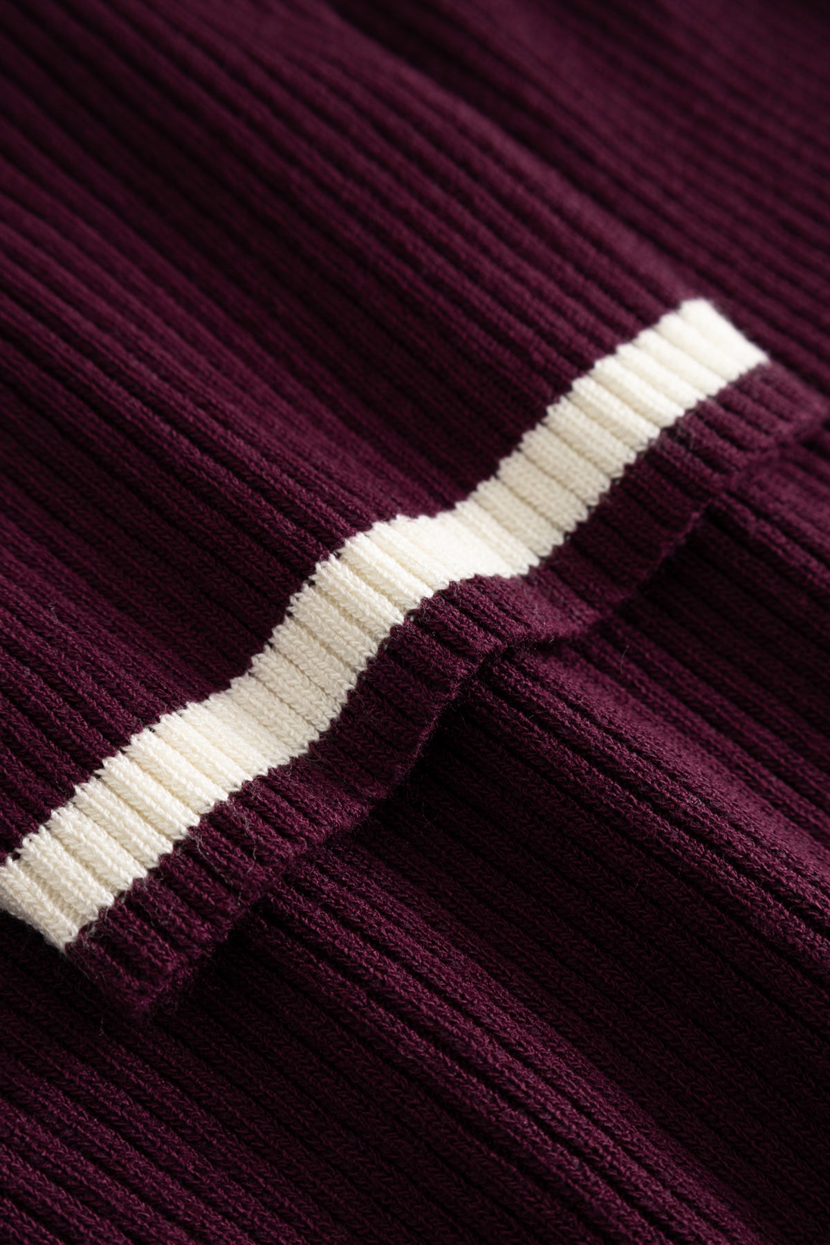 Lilo Polo Knit Wine Sugar Combo