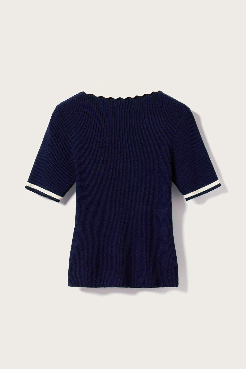 Lilo Polo Knit Navy Sugar Combo